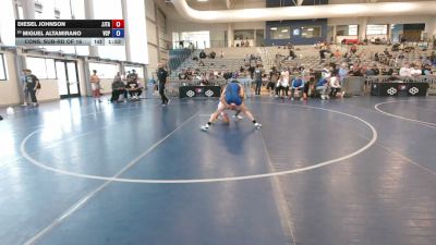 120 lbs Cons. Sub-rd Of 16 - Diesel Johnson, Jordan Jimenez Training Academy vs Miguel Altamirano, Valiant College Preparatory