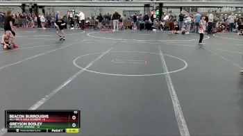 52 lbs Placement (4 Team) - Beacon Burroughs, All I See Is Gold Academy vs Greyson Bosley, U2 Upstate Uprising