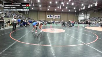 130 lbs Champ. Round 1 - Kennsey Pannell, Harrah vs Libby Deutsch-terry, Hillsboro