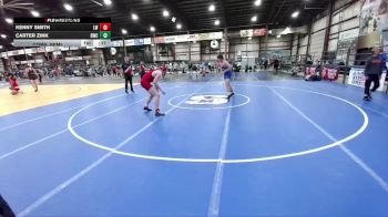 190 lbs Cons. Semi - Kenny Smith, Laker Wrestling vs Carter Zink, Bison Wrestling Club
