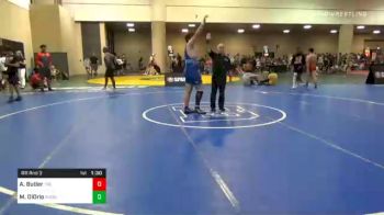 220 lbs Prelims - Albert Butler, The Wrestling Center vs Michael DiOrio, Rhode Island