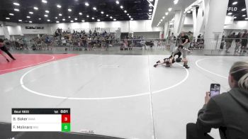 54 lbs 2nd Place - Bentley Baker, Ravage WC vs Frank Molinaro, Rising Sun WC