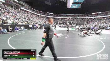 126-2A Semifinal - Treyven Stevens, North Fork High School vs Austin Collins, Wray