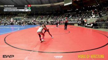 52 lbs Quarterfinal - Dru Dunigan, Outlaw Wrestling Club vs Cassadee Sloan, Morrison Takedown Club