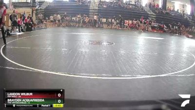 70 lbs Round 6 (8 Team) - Landon Wilbur, Mat Rats vs Brayden Acquafredda, The Untouchables