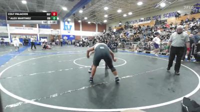 215 lbs Champ. Round 2 - Colt Palacios, Mayfair vs Alex Martinez, Rim Of The World