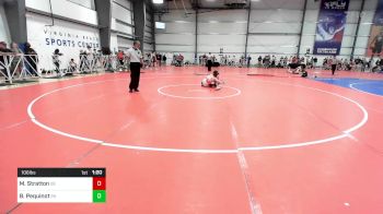 106 lbs Round Of 32 - Malachi Stratton, DE vs Braydon Pequinot, PA