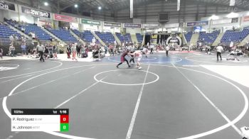 102 lbs Round Of 16 - Pablito Rodriguez, Slvwc vs Hunter Johnson, West End