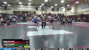 160 lbs Cons. Round 1 - Ethan Williams, Clear Creek-Amana vs River Williams, Alburnett