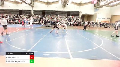 147-H lbs Round Of 64 - Joseph Marotta, Sachem North vs Divie De Los Angeles, Edison