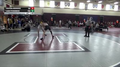 113 lbs Cons. Round 2 - Paxton Redenius, Clarion-Goldfield-Dows vs Liam Fitzgibbon, Pleasant Valley