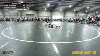89 lbs Round Of 32 - Tyson Dickerson, Blue Devil Wrestling vs Octavio Castillo, Juggernaut Wrestling Club
