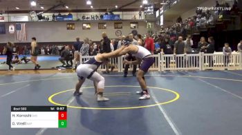 182 lbs Consolation - Hamdi Korreshi, Garfield vs Dennis Virelli, St. Augustine Prep