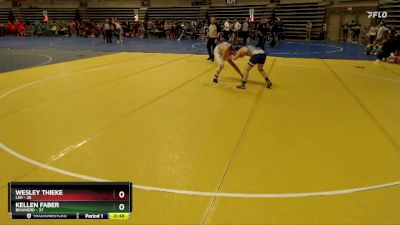 115 lbs Semis & 1st Wrestleback (8 Team) - Wesley Thieke, LSH vs Kellen Faber, Brainerd