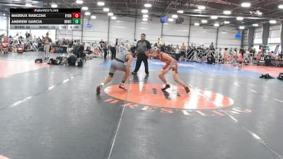 105 lbs Round 5 (4pm Saturday) - Andrew Garcia, Rough House W.C. vs Maddux Rabczak, Backyard Brawlers