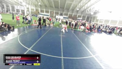 126 lbs Quarterfinal - Evan Brubaker, Talons Wrestling Club vs Quade Probst, Sanderson Wrestling Academy