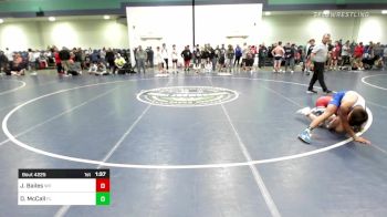 126 lbs Consi Of 64 #2 - Jimmie Bailes, WV vs Draven McCall, FL
