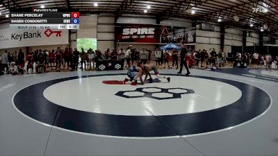 70 kg Champ. Round 1 - Shane Percelay, West Point Wrestling Club vs Dagen Condomitti, SKWC