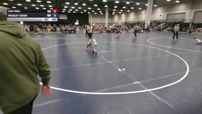 50.8-54.8 lbs 7th Place Match - Paisley Dodd, Riverhawk Wrestling Club vs Lux Hall, DC Elite Wrestling