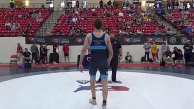 70 kg Rnd Of 128 - Joe Antonio, St. John Bosco High School Wrestling vs Ethan Barr, Golden Pride Wrestling Club