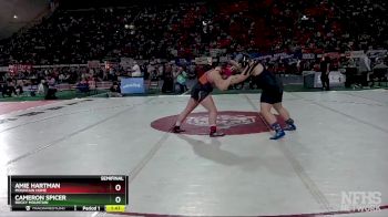 G 235 lbs Semifinal - Amie Hartman, Mountain Home vs Cameron Spicer, Rocky Mountain