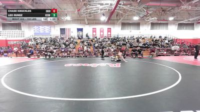 144 lbs Final - Chase Knuckles, Souhegan vs Leo Runez, Keene