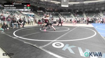 130 lbs Consi Of 4 - Terico Leslie, Tulsa North Mabee Stampede vs Elliott Schmidt, Broken Arrow Wrestling Club