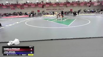 160 A Cons. Round 1 - Lydia Krauss, McKendree University vs Isabella Prinslow, Southern Oregon University