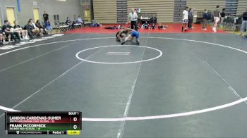 125 lbs Round 1: 12:00pm Fri. - Landon Cardenas-Sumera, South Anchorage High School vs Frank McCormick, Palmer High School