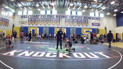 100 lbs Champ. Round 2 - Ily Carter, Port Charlotte High School vs Valerie Kerrutt, Jayhawk Wrestling