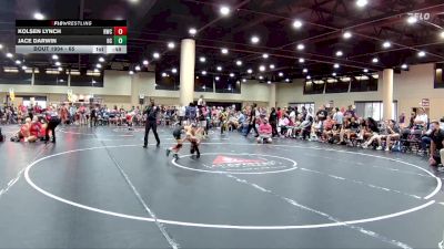 65 lbs Quarterfinal - Kolsen Lynch, Rabbit Wrestling Club vs Jace Darwin, Holy Cross