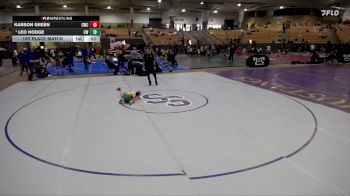 50 - 5th 1st Place Match - Leo Hodge, Commanders Wrestling vs Karson Green, Cleveland Wrestling Club