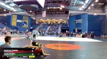 100 lbs Cons. Round 5 - Kaitlyn Turner, Orange County vs Katelyn Bell, Montini Catholic