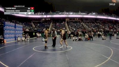 3A 157 lbs Cons. Semi - Emmanuel Ortiz, Kings Mountain High School vs Justin Root, Dixon High School