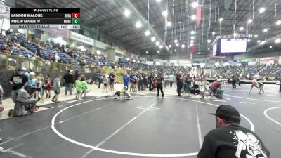54 lbs Quarterfinal - Landon Malone, Durango WC vs Philip Maier IV, Montrose Elite