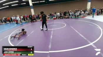 49-51 lbs Semifinal - Devin Kendrick, Powerhouse Wrestling vs Jake Horne, Texas Eagle Wrestling Academy