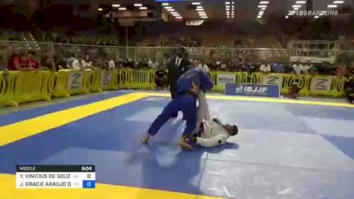 YAGO VINICIUS DE SOUZA vs JONNATAS GRACIE ARAUJO DA SILVA 2021 Pan Jiu-Jitsu IBJJF Championship