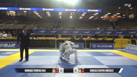 Gonzalo Castro González vs Henrique Ferreira Vale 2026 Pan Jiu Jitsu IBJJF Championship