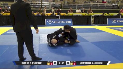 Ahmed Monir M.A. Ghoneim vs Harold G. D. Beaugendre 2025 Pan Jiu Jitsu IBJJF Championship