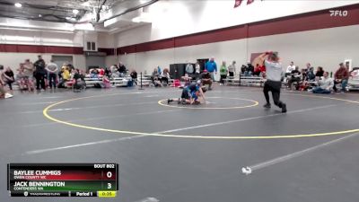 68-71 lbs Semifinal - Jack Bennington, Contenders WA vs Baylee Cummigs, Owen County WC