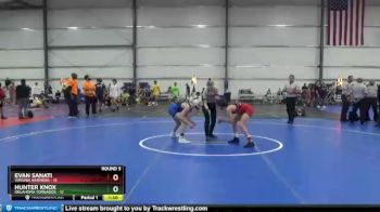 100 lbs Round 5 (6 Team) - Evan Sanati, Virginia Hammers vs Hunter Knox, Oklahoma Tornados