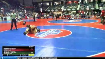 7 lbs Quarterfinal - Dylan Martin, Mountain View vs Kenneth Jett, Brookwood