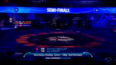 130 kg 1/2 Final - Muminjon Abdullaev, Uzbekistan vs Riza Kayaalp, Turkey