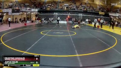 149 lbs Cons. Round 2 - Justus Hulse, Fort Hays State vs Celestino Gonzales, Western Colorado Unattached