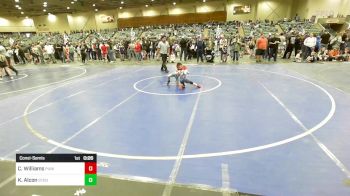 46 lbs Consolation - Carson Williams, Punisher Wrestling vs Kiah Alcon, Stout Wrestling Academy