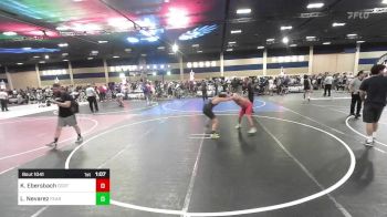 125 lbs Rr Rnd 3 - King Ebersbach, Ocrtc vs Logan Nevarez, Fearless WC