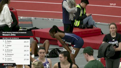 Women's 200m Open, Prelims 18