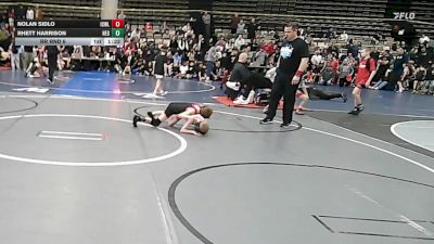 49 lbs Rr Rnd 6 - Nolan Sidlo, ICWL Bruisers Club - ESC vs Rhett Harrison, New England Gold - ESC