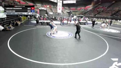 138 lbs Cons. Round 3 - Arkadii Oganisian, World Team Training Center vs Maxim Sim, World Team Training Center
