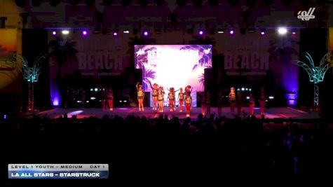 LA All Stars - Starstruck [2026 L1 Youth - Medium Day 1] 2026 ACDA Reach the Beach Grand Nationals DI/Worlds